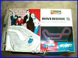 1/24 Monogram Riverside Slot Car Set In Box- Controllers/ Track CARS