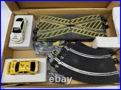 1/32 Slot Car Set 13' Track, 2x DTM Opal & Mercedes Cars, Power Pack Etc NEW