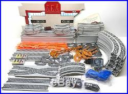 105pc Vintage TYCO 440-X2 Turbo Train HO Slot Car RACE SET TRACK PARTS Unused A+