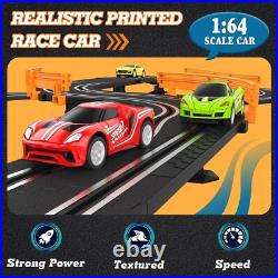 18.4ft Slot Car Race Track Set with 4 Cars & Lap Counter Ultimate Gift for 18.4ft Slot Car Race Track Set with 4 Cars & Lap Counter Ultimate Gift for