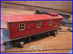 1930's Lionel Train Set 1688E Engine Tender Cars Track Transformer Original Box