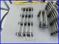 1950's Gilbert American Flyer 3/16 Scale Train Set Transformer Cars Track EUC