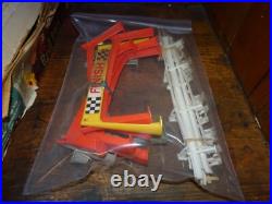 1963 Eldon Daytona Beach Racing Set 1/32 Slot Car Set Cars 26 Pc Track
