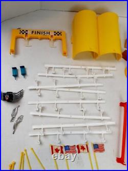 1967 Eldon 2 in 1 Race'n Drag Track Set #9543 UNTESTED 5 Car Bodies Instruction 1967 Eldon 2 in 1 Race'n Drag Track Set #9543 UNTESTED 5 Car Bodies Instruction