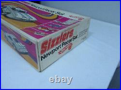 1969 Mattel Sizzlers Newport Pacer Race Track Set Hot Wheels With Box NO CARS