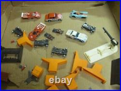 1974 Aurora AFX Lighted Marathon Race Set HO Slot Car Loop Track