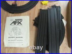 1974 Aurora AFX Lighted Marathon Race Set HO Slot Car Loop Track