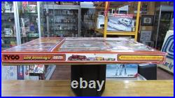 1976 Tyco Durango Train Set with box & rare lighted spotlight cabose car FREE SH