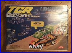 1978, Ideal, Tcr, Jam Car Super Am (slotless) Track, Controllers & Box, Rare
