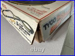 1982 TYCO 2-in-1 Racin Wheelies HO Slot Car Set with Track, Controllers & 4 Cars
