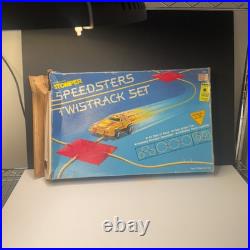 1984 Stomper Speedsters Twistrack Set Schaper 575 Datsun 280 Turbo Car Track