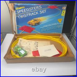 1984 Stomper Speedsters Twistrack Set Schaper 575 Datsun 280 Turbo Car Track