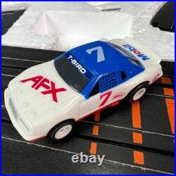1986 Aurora AFX Thunder Stockers Turbo 2 Slot Cars Racing Track Set by Tomy 8602