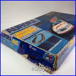 1986 Aurora AFX Thunder Stockers Turbo 2 Slot Cars Racing Track Set by Tomy 8602
