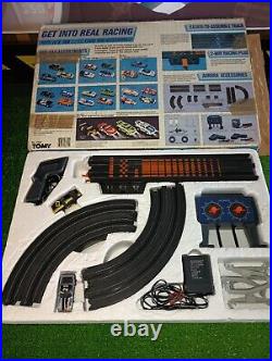 1986 Aurora Tomy AFX HO Scale Electric Race Set With Original Cars. FREE SHIP