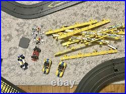 1992 TYCO Super Sound Racing Slot Cars Race Track Set Complete & 2 Mazda Miata