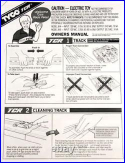 1993 UNUSED TYCO TCR Slotless Slot Car Total Control RACE SET 20ft + 3 Vehicles