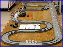 1993 UNUSED TYCO TCR Slotless Slot Car Total Control RACE SET 20ft + 6 Vehicles