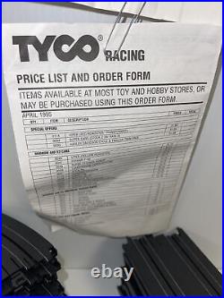 1994 Tyco Lamborghini Championship Race Track Slot Car Set No Box Extra Chassis