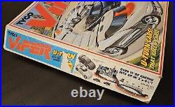 1994 Tyco Viper U-Turn Electric Racing Slot Cars Track Set Complete WITH Cars