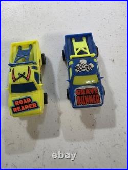 1995 Tyco Haunted Highway Race Car Set R. E. A. D. Vintage Slot Car Track