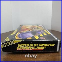 1997 Tyco Super Cliff Hangers Daredevil Jumps 3 CAR Magnum 440 X2 Slot Track Set