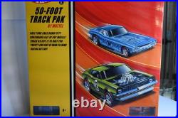 2004 Hot Wheels 50-Foot Track Pack with 2 Cars Hot Bird & 67 Dodge Charger