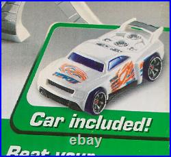 2005 Hot Wheels AcceleDrome Track Set Sealed + THREE EXTRA CARS (4 cars Total)