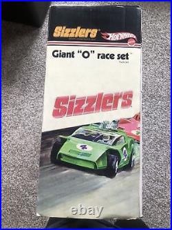2006 Hot Wheels Sizzlers Giant O Race Set Fat Track NewithSealed Juice Machine Car