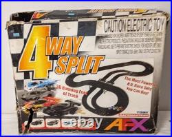2007 Tomy AFX 4 Way Split Slot Car Racemasters Set #9947 Complete Track, No Cars 2007 Tomy AFX 4 Way Split Slot Car Racemasters Set #9947 Complete Track, No Cars