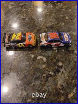 2009 Nascar Life Like HO Scale Electric Race Day Heroes Slot Car Racing Set C2