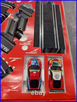 2009 SCX Compact GT RACING Ferrari Car Slot Track Box Set 143 Target Exclusive 2009 SCX Compact GT RACING Ferrari Car Slot Track Box Set 143 Target Exclusive