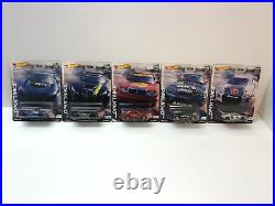 2018 Hot Wheels Open Track Premium Car Culture set of 5, factory display box