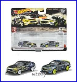 2022 Hot Wheels Premium 2 Pack Set of 3 SKYLINE MUSTANG PLYMOUT