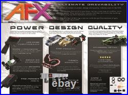 2024 AFX Champions Raceway 22122 Mega G+ F-1 HO Slot Car Race Track Set 18 Feet