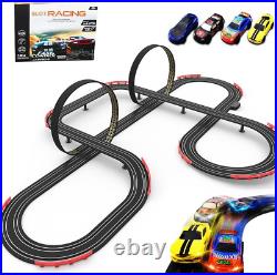 28Ft Electric Slot Car Track Set for Kids Racing Fun for Boys