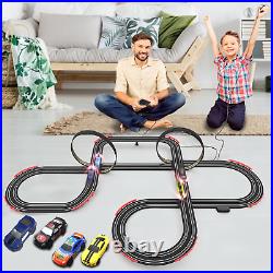 28Ft Electric Slot Car Track Set for Kids Racing Fun for Boys