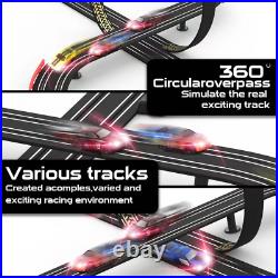 28Ft Electric Slot Car Track Set for Kids Racing Fun for Boys