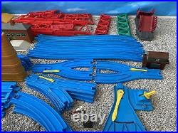 300+ Piece Tomy Thomas & Friends Trackmaster Blue Tracks Docks Huge Lot Set