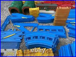 300+ Piece Tomy Thomas & Friends Trackmaster Blue Tracks Docks Huge Lot Set