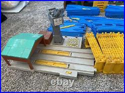 300+ Piece Tomy Thomas & Friends Trackmaster Blue Tracks Docks Huge Lot Set