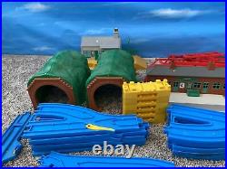 300+ Piece Tomy Thomas & Friends Trackmaster Blue Tracks Docks Huge Lot Set