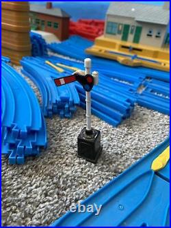 300+ Piece Tomy Thomas & Friends Trackmaster Blue Tracks Docks Huge Lot Set