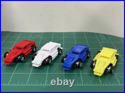4 Pcs Iroc Set Open Wheel Modified Xtraction HO Slot Car Chassis Tyco/AFX Track 4 Pcs Iroc Set Open Wheel Modified Xtraction HO Slot Car Chassis Tyco/AFX Track