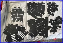(40 Pieces!) WAY TO PLAY Flexible Road Waterproof CAR TRACK