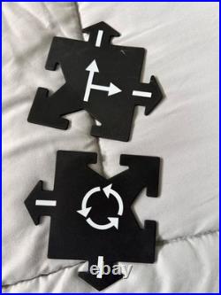 (40 Pieces!) WAY TO PLAY Flexible Road Waterproof CAR TRACK