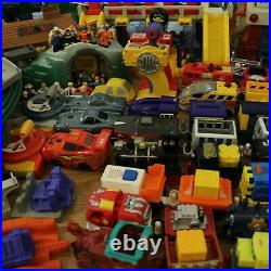400+ GeoTrax Fisher Price Train Sets Track Huge Lot Grand Central Disney Cars