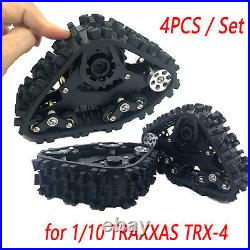 4PC/Set Tracks Wheel Snow Tire Sandmobile Conversion for 1/10 TRAXXAS TRX-4 Car