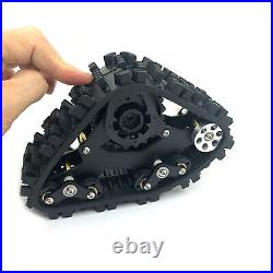 4PCS/Set Tracks Wheel Snow Tire Sandmobile Conversion for 1/10 TRAXXAS TRX-4 Car