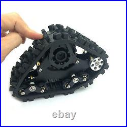 4Pcs Simulation Climbing Track Wheel Snow Tire Set For 1/10 TRAXXAS TRX-4 RC Car